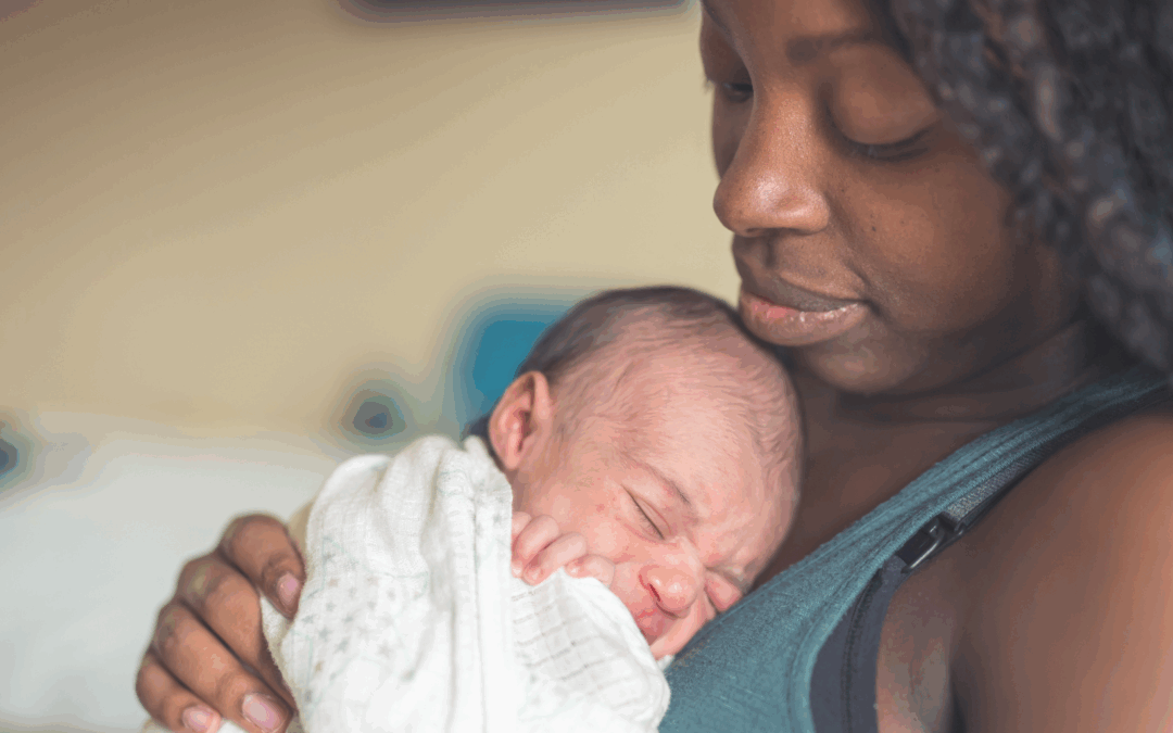a mom in need of perinatal mental health support